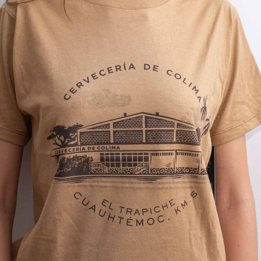 PLAYERA FACHADA PLANTA (COCOA)