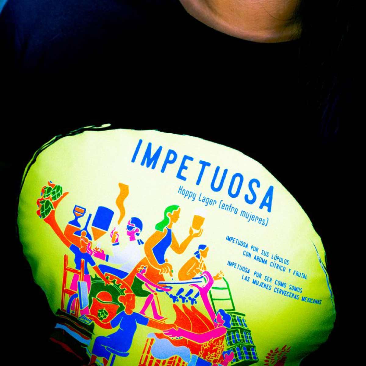 PLAYERA IMPETUOSA CORTE HOMBRE