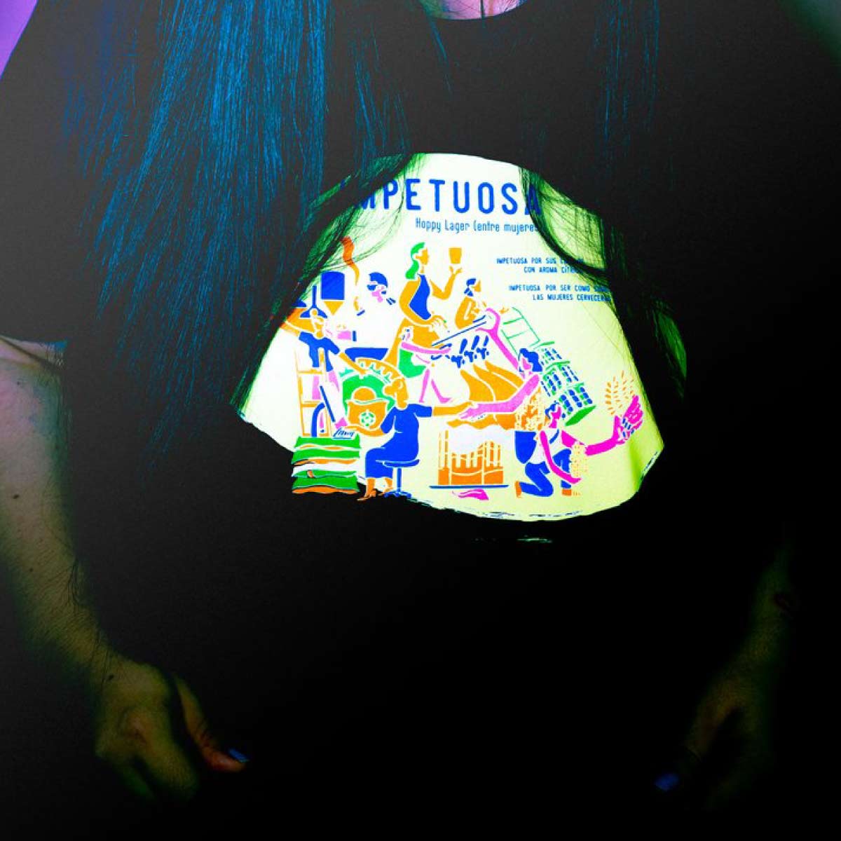 PLAYERA IMPETUOSA CORTE DAMA