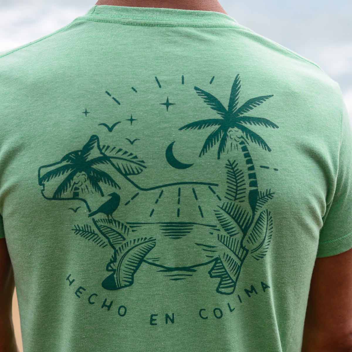 PLAYERA PERRITO (VERDE)